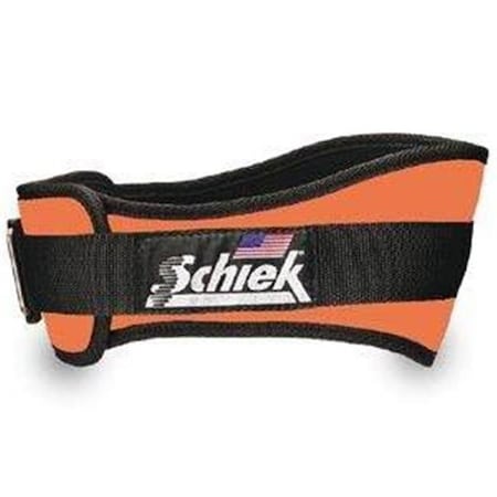 Schiek S-2004ORS 4.75 In. Original Nylon Belt; Orange - Small
